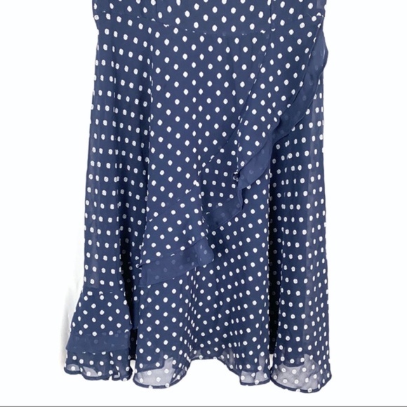 Maison Jules women's navy blue and white sleeveless dress XS - Picture 5 of 8